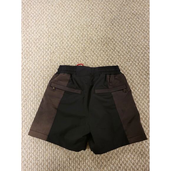 Just Don Dealer Shorts Men's Size XS Black And Brown - Picture 2 of 4